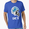 Detroit Lions Tecmo Super Bowl T-Shirt - Casual Everyday Wear Men Women - T-Shirt, Sweatshirt, Hoodie