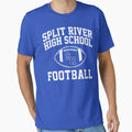 Split River High School Football T-Shirt - Streetwear Style for Adults - T-Shirt, Sweatshirt, Hoodie