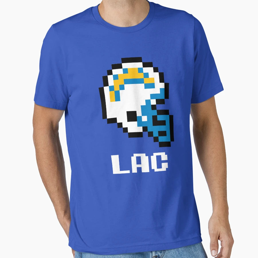 Los Angeles Chargers Tecmo Super Bowl T-Shirt - Aesthetic Graphic Unisex - T-Shirt, Sweatshirt, Hoodie