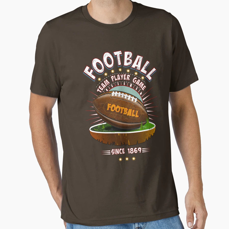 American Football T-Shirt - Graphic Print Unisex - T-Shirt, Sweatshirt, Hoodie