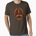 Vector Football Brown T-Shirt - Novelty Apparel Men Women - T-Shirt, Sweatshirt, Hoodie
