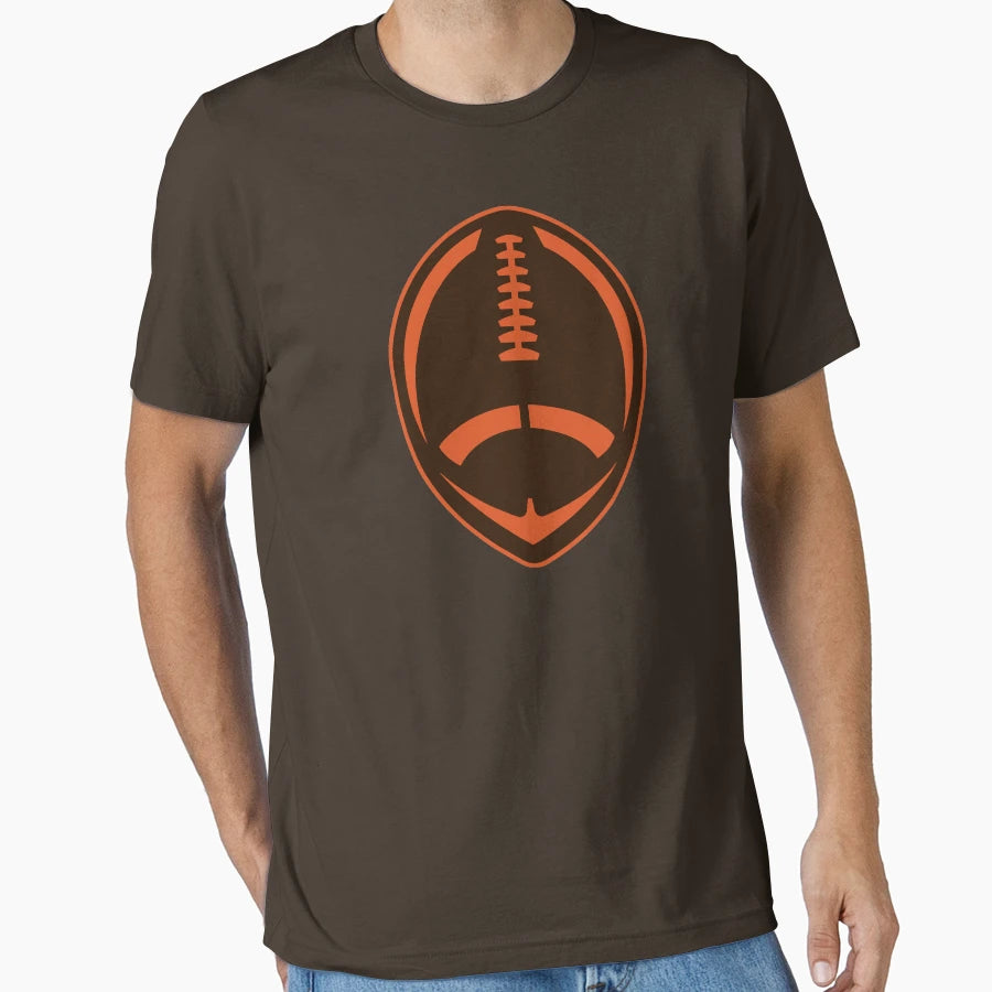 Vector Football Brown T-Shirt - Novelty Apparel Men Women - T-Shirt, Sweatshirt, Hoodie
