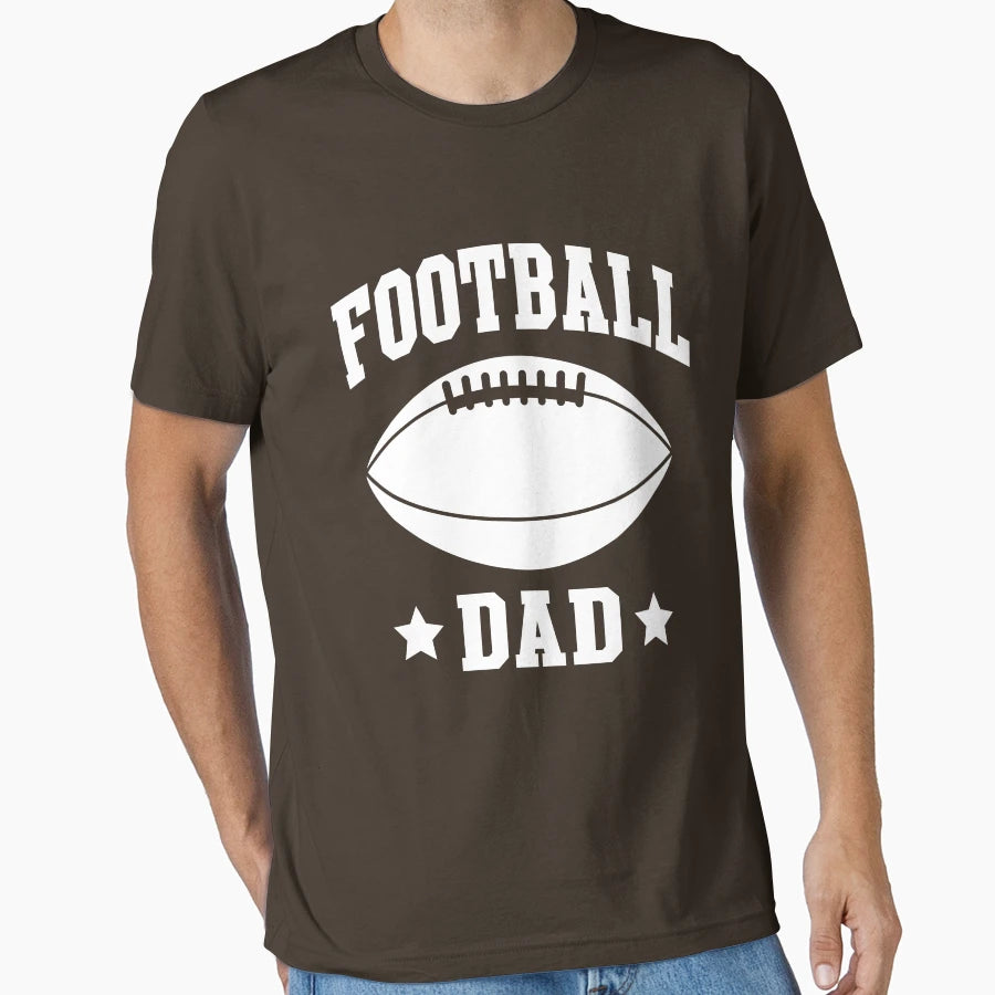 Football Dad T-Shirt - Aesthetic Graphic Unisex - T-Shirt, Sweatshirt, Hoodie