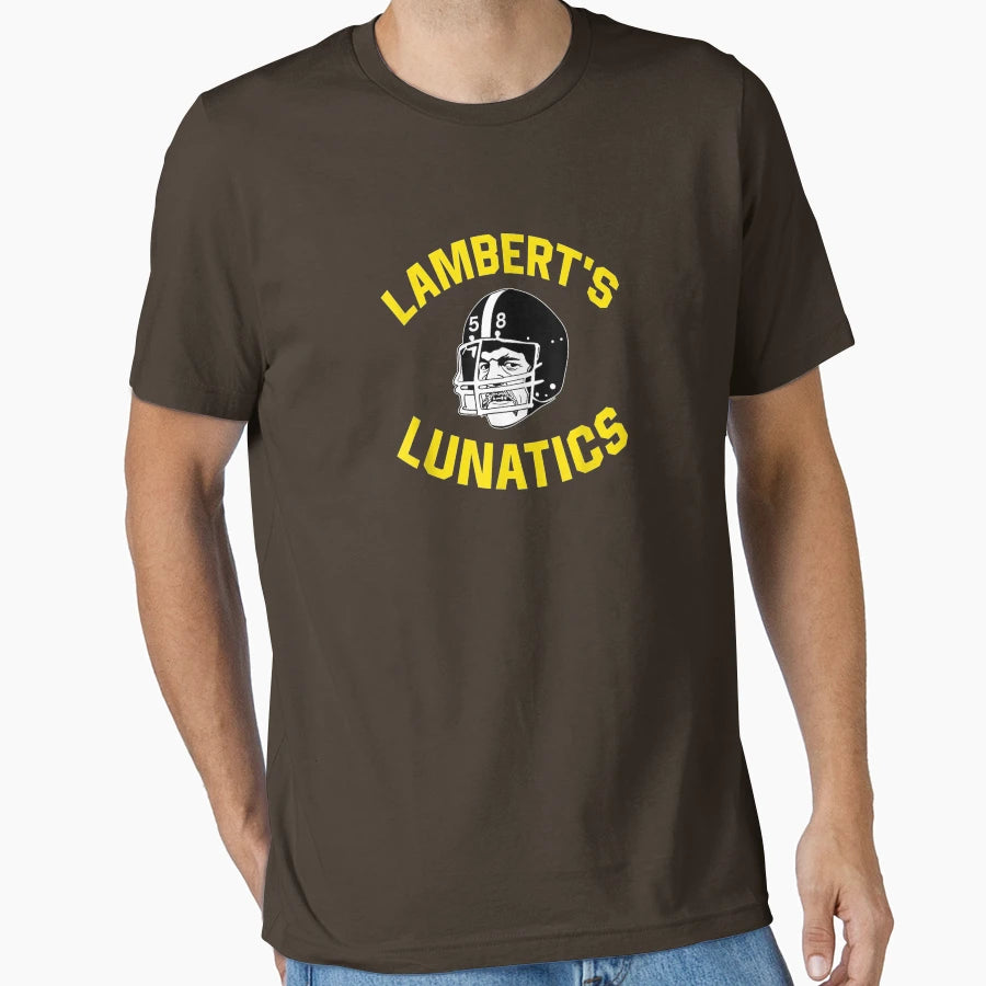 Jack Lamberts Lunatics Mens T-Shirt - Casual Everyday Wear Men Women - T-Shirt, Sweatshirt, Hoodie