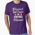 Football Player Birthday Blessed T-Shirt - Custom Art Print Men Women - T-Shirt, Sweatshirt, Hoodie