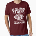 T C Williams Titans 1971 Football T-Shirt - Novelty Apparel Unisex - T-Shirt, Sweatshirt, Hoodie