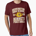 Herrington Hornets Football Faculty T-Shirt - Novelty Apparel for Adults - T-Shirt, Sweatshirt, Hoodie