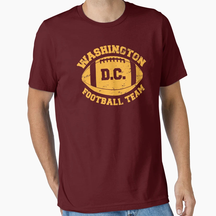Washington D C Football Team T-Shirt - Aesthetic Graphic for Adults - T-Shirt, Sweatshirt, Hoodie
