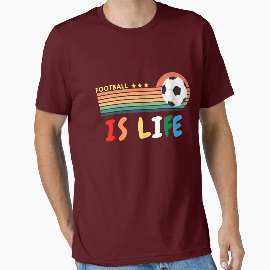 Futbol Is Life Shirts Pour Femmes Ou T-Shirt - Aesthetic Graphic Unisex - T-Shirt, Sweatshirt, Hoodie