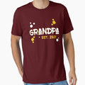 Grandpa Est 2021 T-Shirt - Minimalist Print Men Women - T-Shirt, Sweatshirt, Hoodie