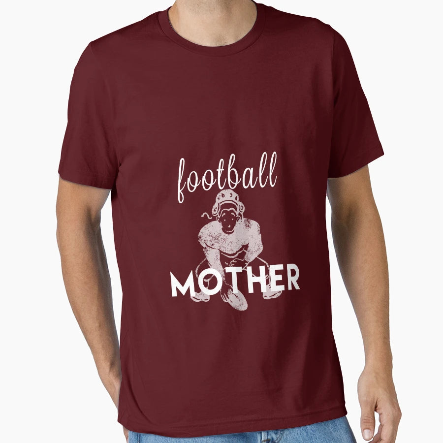 Football Mother Scooring Moms Funny T-Shirt - Aesthetic Graphic for Adults - T-Shirt, Sweatshirt, Hoodie