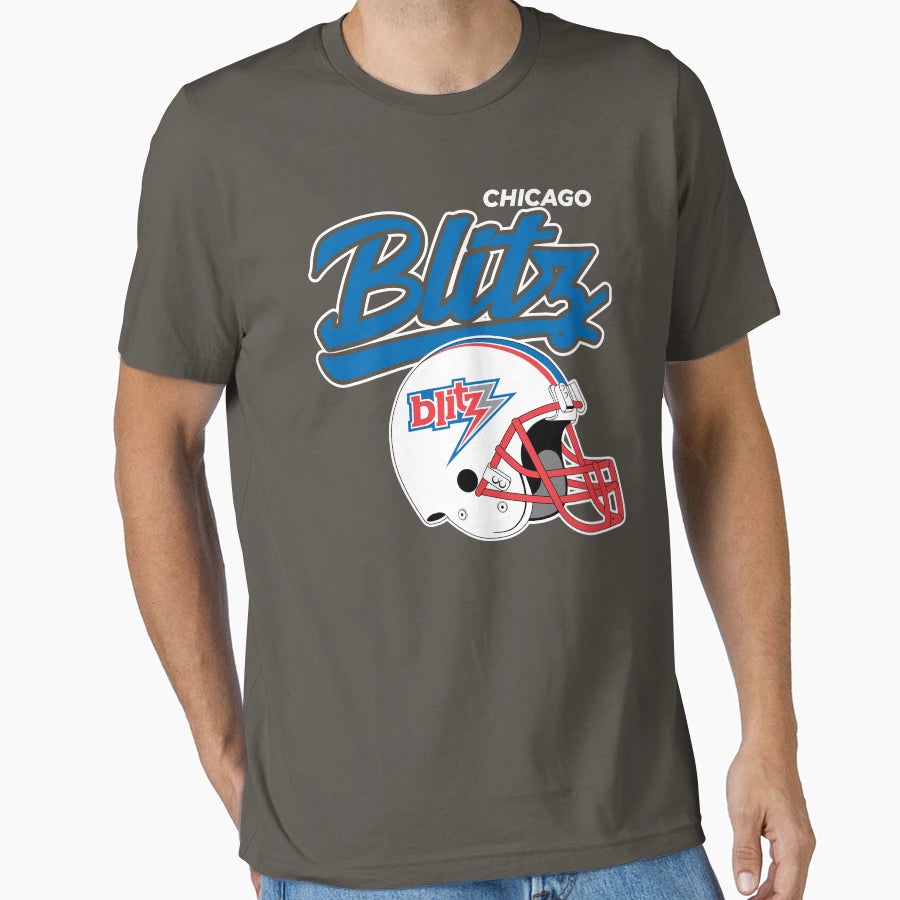 Chicago Blitz T-Shirt - Unique Graphic Men Women - T-Shirt, Sweatshirt, Hoodie
