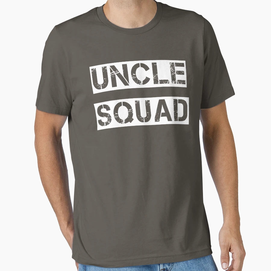 Uncle Squad T-Shirt - Fun Novelty Design for Adults - T-Shirt, Sweatshirt, Hoodie