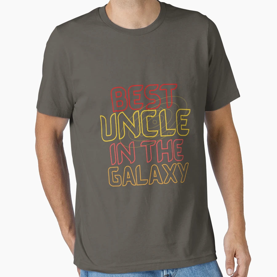 Best Uncle Galaxy T-Shirt - Casual Everyday Wear Men Women - T-Shirt, Sweatshirt, Hoodie