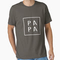 Papa New Parents Gift Fathers Day Gift T-Shirt - Streetwear Style Men Women - T-Shirt, Sweatshirt, Hoodie