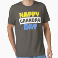 Happy Grandpa Day T-Shirt - Aesthetic Graphic Unisex - T-Shirt, Sweatshirt, Hoodie