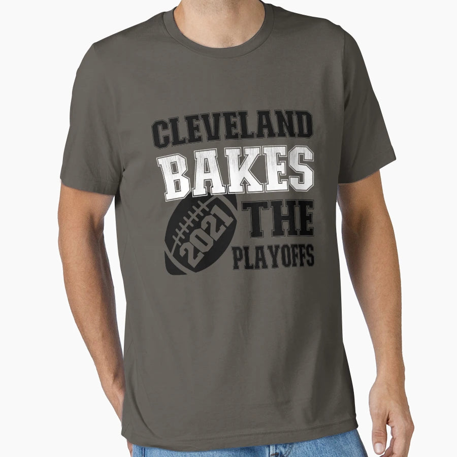 Cleveland Bakes 2021 Playoffs T-Shirt - Custom Art Print Unisex - T-Shirt, Sweatshirt, Hoodie