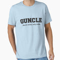 Guncle Like Uncle Only Cooler T Shirts Hoodie - Aesthetic Graphic Unisex - T-Shirt, Sweatshirt, Hoodie