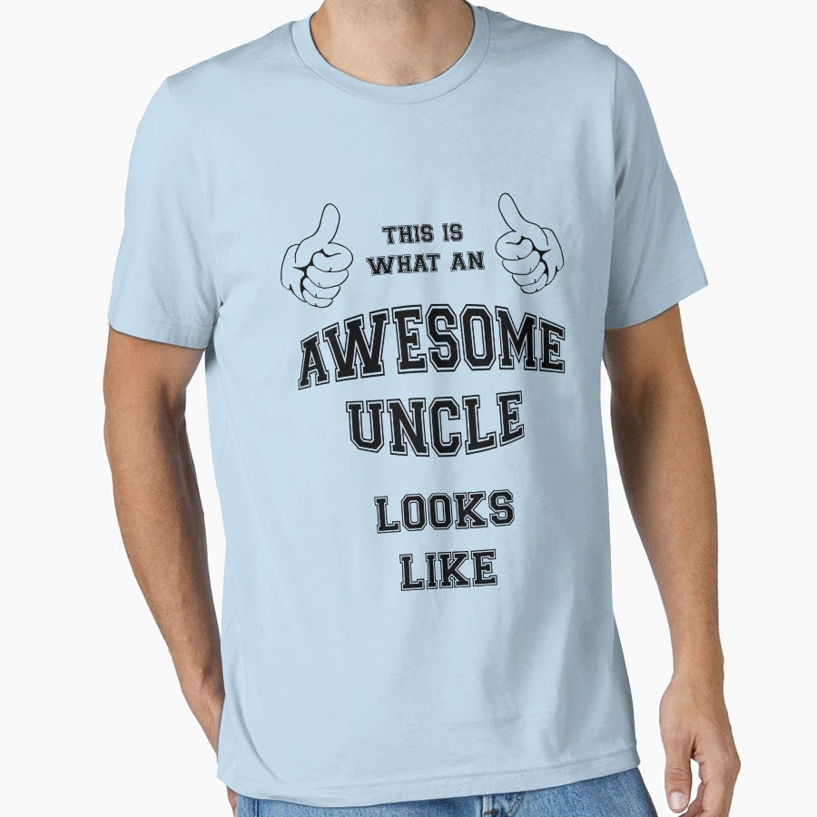 Awesome Uncle T-Shirt - Fun Novelty Design Unisex - T-Shirt, Sweatshirt, Hoodie