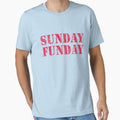 Sunday Funday Football T-Shirt - Graphic Print for Adults - T-Shirt, Sweatshirt, Hoodie