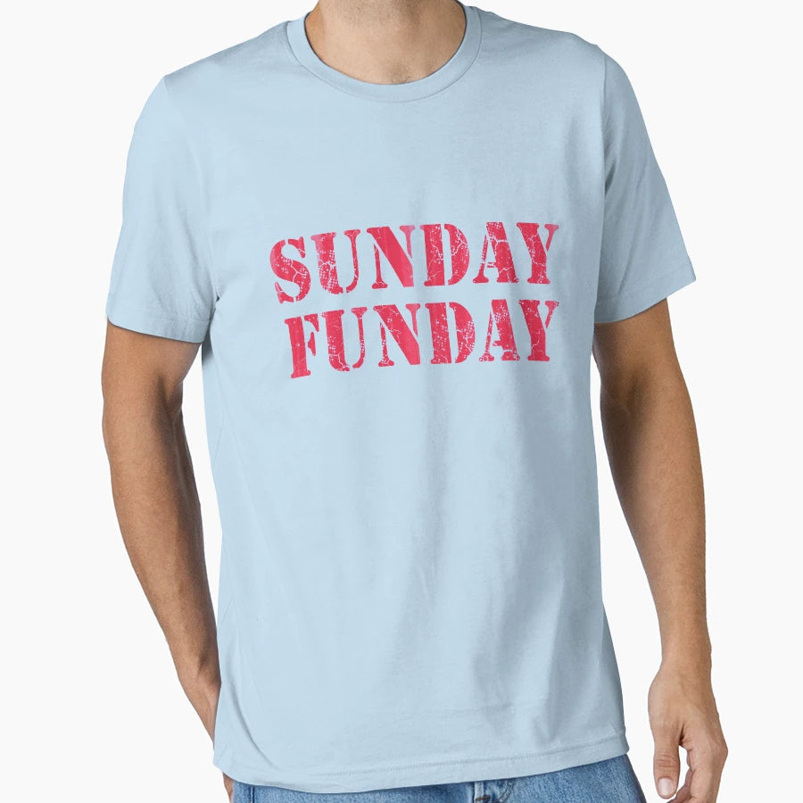 Sunday Funday Football T-Shirt - Graphic Print for Adults - T-Shirt, Sweatshirt, Hoodie