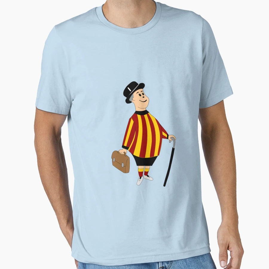 Bradford City Gent T-Shirt - Minimalist Print for Adults - T-Shirt, Sweatshirt, Hoodie