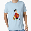 Bradford City Gent T-Shirt - Minimalist Print for Adults - T-Shirt, Sweatshirt, Hoodie