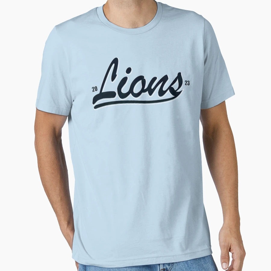 Lions 2023 Nfc North Champs T-Shirt - Custom Art Print Unisex - T-Shirt, Sweatshirt, Hoodie
