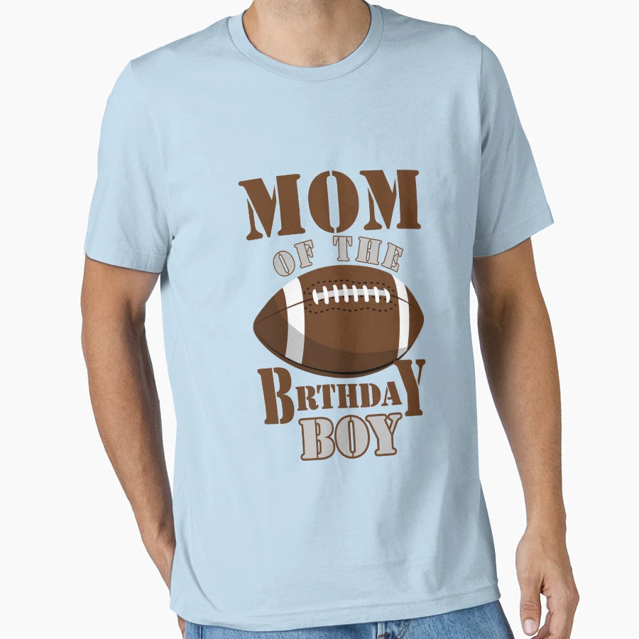 Mommy Birthday American Football T-Shirt - Aesthetic Graphic Men Women - T-Shirt, Sweatshirt, Hoodie