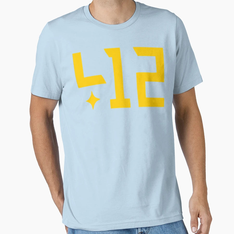Best Selling 412 Pittsburgh T-Shirt - Trendy Graphic Men Women - T-Shirt, Sweatshirt, Hoodie