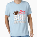 Son Play Football T-Shirt - Graphic Print Men Women - T-Shirt, Sweatshirt, Hoodie