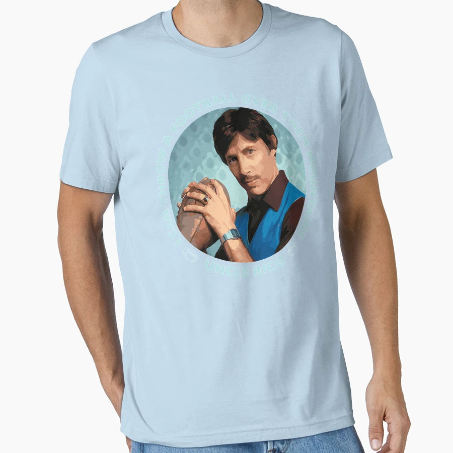 Napoleon Dynamite Uncle Rico Football T-Shirt - Novelty Apparel Men Women - T-Shirt, Sweatshirt, Hoodie