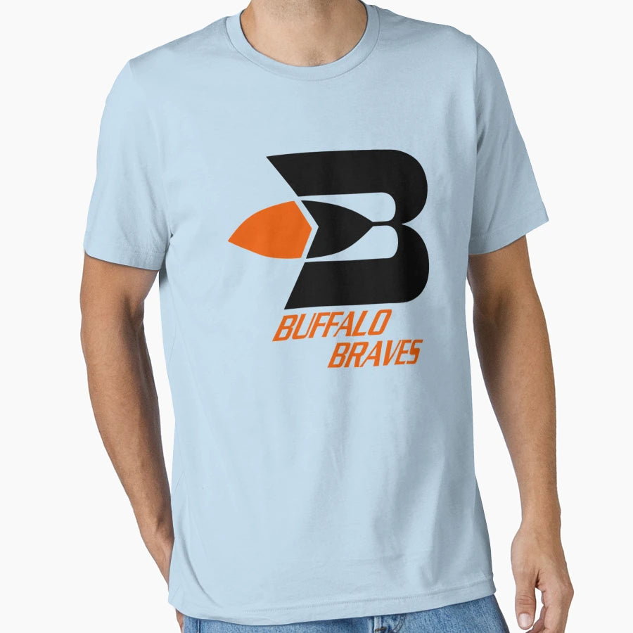 Best Seller Buffalo Braves Logo T-Shirt - Casual Everyday Wear Men Women - T-Shirt, Sweatshirt, Hoodie