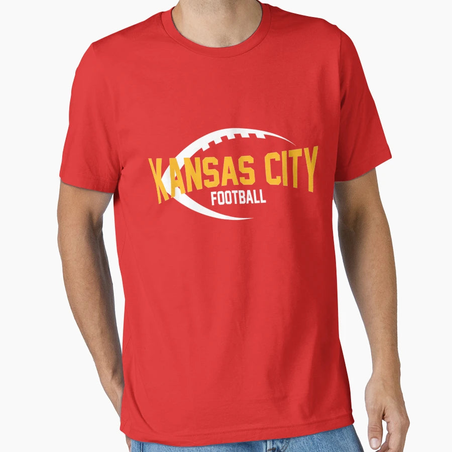 Kansas City Red And Yellow T-Shirt - Streetwear Style Men Women - T-Shirt, Sweatshirt, Hoodie