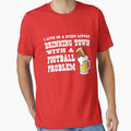 Football Drinking Town T-Shirt - Unique Graphic Men Women - T-Shirt, Sweatshirt, Hoodie