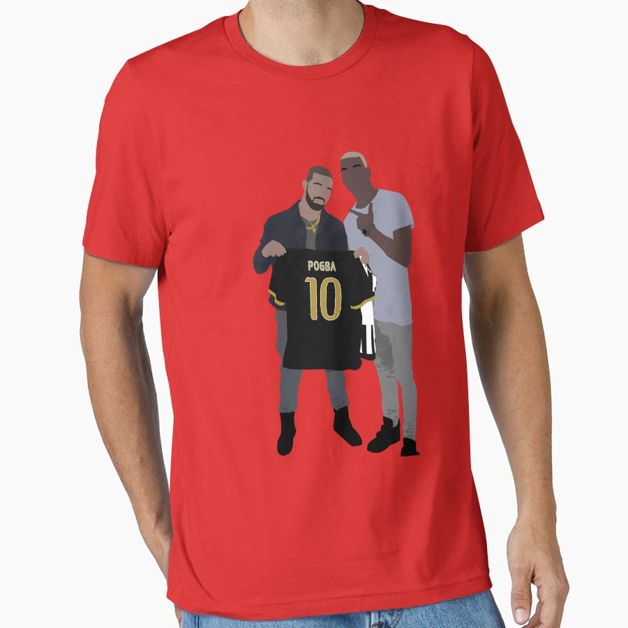 Drake And Pogba Bffs T-Shirt - Unique Graphic for Adults - T-Shirt, Sweatshirt, Hoodie