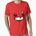 SuperMeatBoyLogo by Saint One - Adult & Kids T-Shirts, Sweatshirts & Hoodies apparel design preview 1
