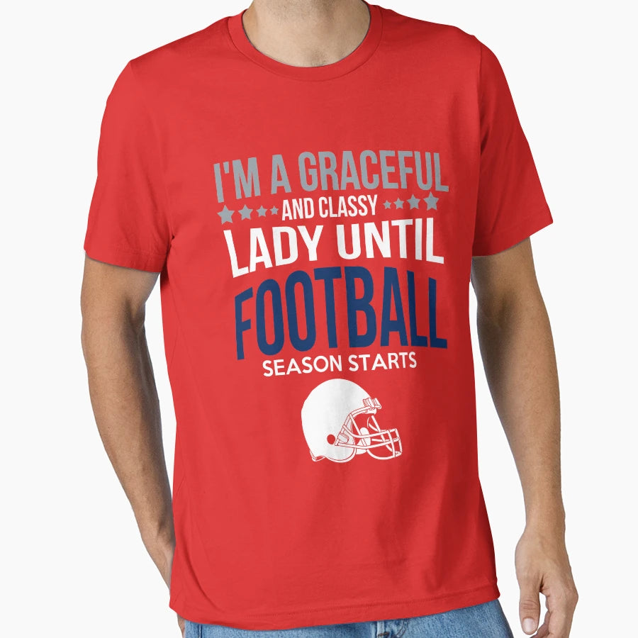 Football T-Shirt - Fun Novelty Design Unisex - T-Shirt, Sweatshirt, Hoodie