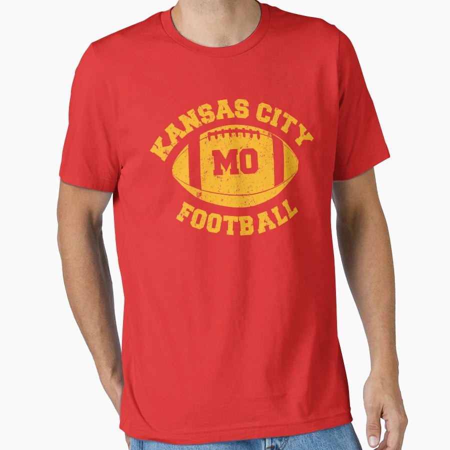 Kansas City Football T-Shirt - Graphic Print Men Women - T-Shirt, Sweatshirt, Hoodie