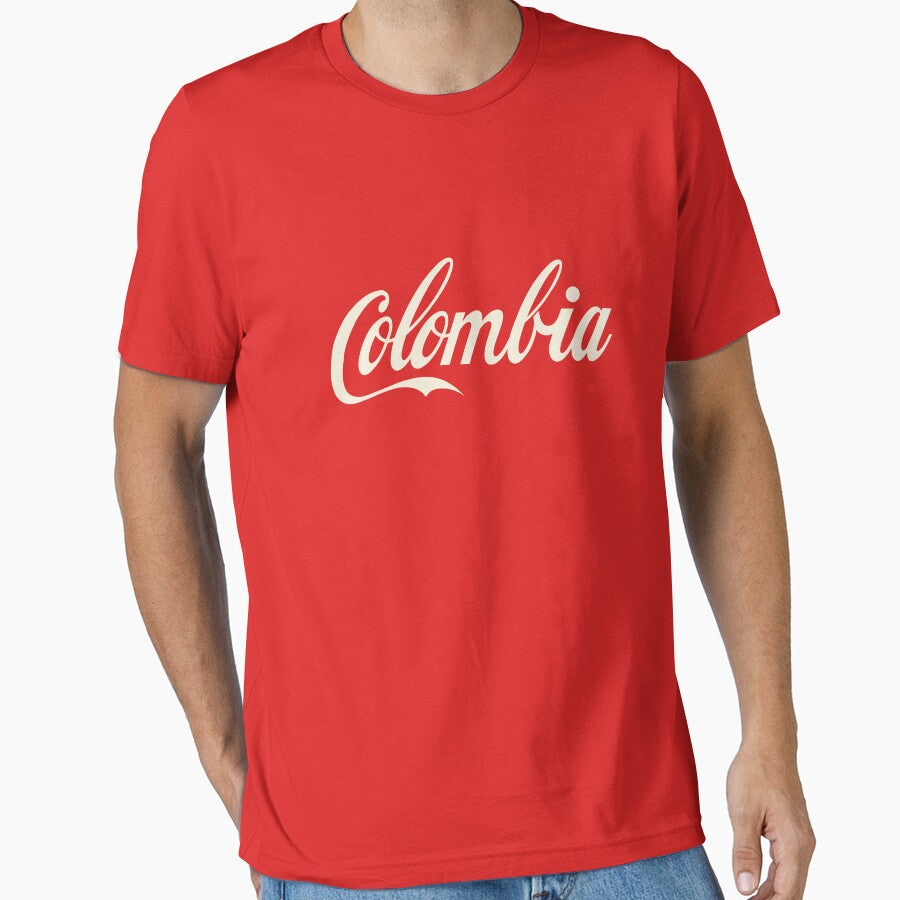 Colombia pop art by LatinoPower - Adult & Kids T-Shirts, Sweatshirts & Hoodies apparel design preview 1