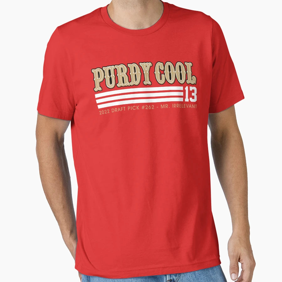Purdy 13 2022 Draft Pick 262 Mr T-Shirt - Novelty Apparel Men Women - T-Shirt, Sweatshirt, Hoodie