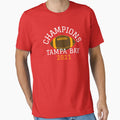 Tampa Bay Football Champions 2021 T-Shirt - Aesthetic Graphic for Adults - T-Shirt, Sweatshirt, Hoodie