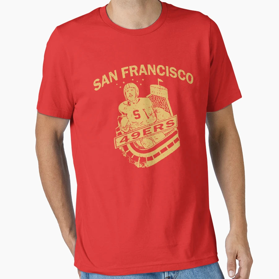 San Francisco 49Ers T-Shirt - Minimalist Print Unisex - T-Shirt, Sweatshirt, Hoodie