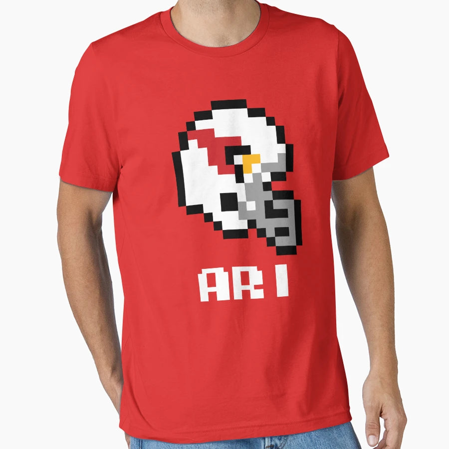 Arizona Cardinals Tecmo Super Bowl T-Shirt - Custom Art Print for Adults - T-Shirt, Sweatshirt, Hoodie