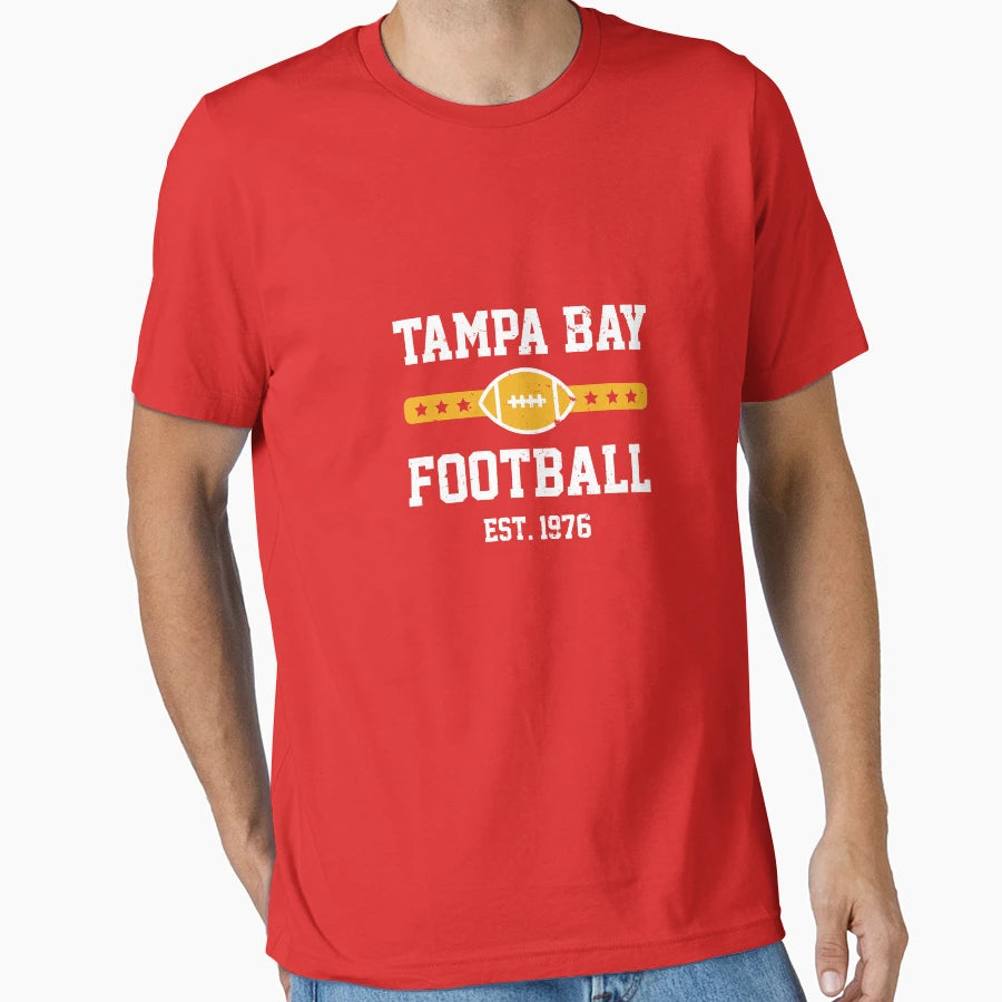 Tampa Bay Football American Football T-Shirt - Unique Graphic for Adults - T-Shirt, Sweatshirt, Hoodie