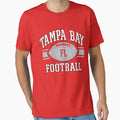 Tampa Bay Football Team Grey White Art T-Shirt - Trendy Graphic Men Women - T-Shirt, Sweatshirt, Hoodie