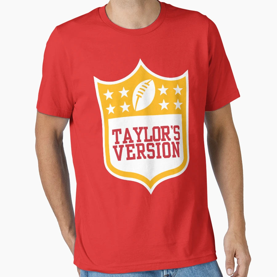 Chiefs Nfl Taylors Version Superbowl T-Shirt - Custom Art Print Men Women - T-Shirt, Sweatshirt, Hoodie