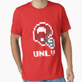 Unlv Rebels Tecmo Super Bowl T-Shirt - Casual Everyday Wear Unisex - T-Shirt, Sweatshirt, Hoodie
