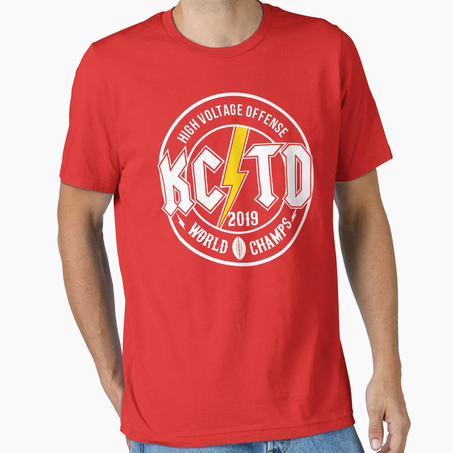 Kc Td Kansas City Touchdown T-Shirt - Custom Art Print for Adults - T-Shirt, Sweatshirt, Hoodie