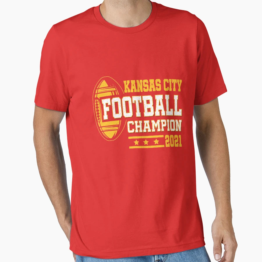 Playoffs Fan Kansas City Football T-Shirt - Trendy Graphic Men Women - T-Shirt, Sweatshirt, Hoodie